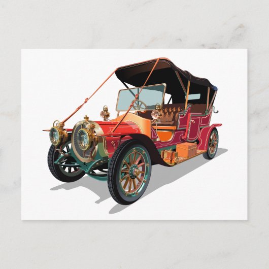 Oldtimer Postkarte (Vorderseite)