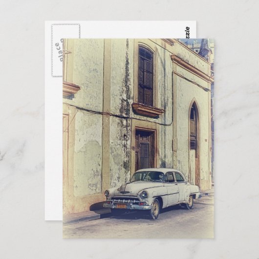 Oldtimer Postkarte (Vorne/Hinten)