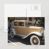 Oldtimer Postkarte (Vorne/Hinten)