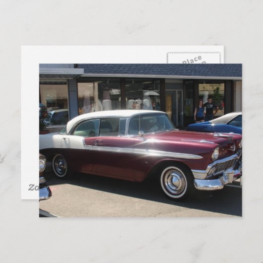 Oldtimer Postkarte (Vorne/Hinten)