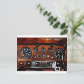 Oldtimer-Radio und -Instrumente Postkarte (Stehend Vorderseite)