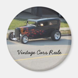 Oldtimer regieren magnet