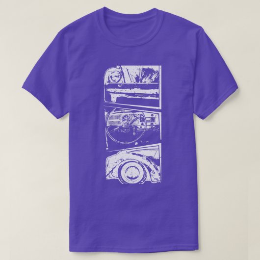 Oldtimer Retro Motiv Youngtimer Geschenk T-Shirt (Design vorne)