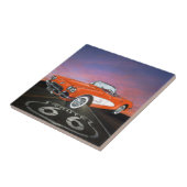 Oldtimer - Route 66 - SRF Fliese (Seite)