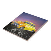 Oldtimer - Route 66 - SRF Fliese (Seite)