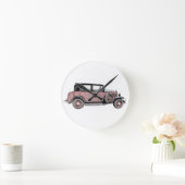Oldtimer Runde Wanduhr (Zuhause)