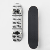 Oldtimer-Skateboard Skateboard (Vorderseite)