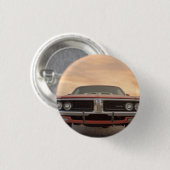 Oldtimer-Sonnenuntergangsansicht Button (Vorne & Hinten)