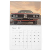 Oldtimer-Sonnenuntergangsansicht Kalender (Feb 2027)