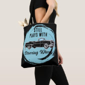 Oldtimer Tasche (Von Nahem)