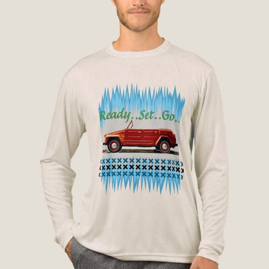 Oldtimer Tri-Blend Shirt (Vorderseite)