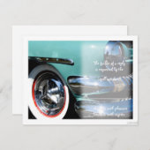 Oldtimer VI uAwg RSVP Karte (Vorne/Hinten)