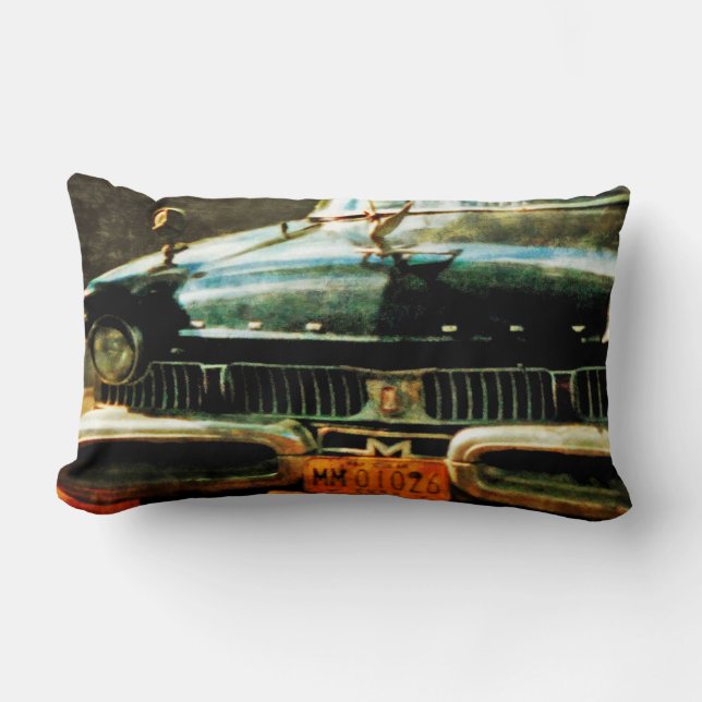 Oldtimer von vorne - Kuba Lendenkissen (Vorderseite)