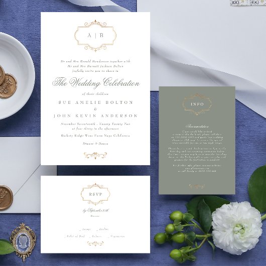 Oldtimerfeier mit Wappen Einladung