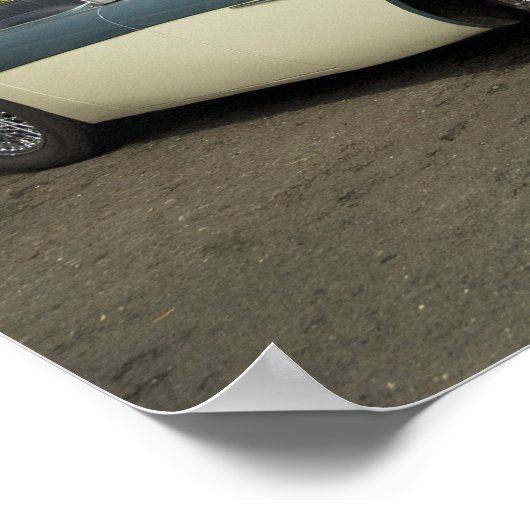 Oldtimerparade Poster (Ecke)