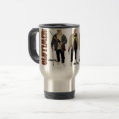 Oldtimers-Tasse Reisebecher (Vorderseite Links)