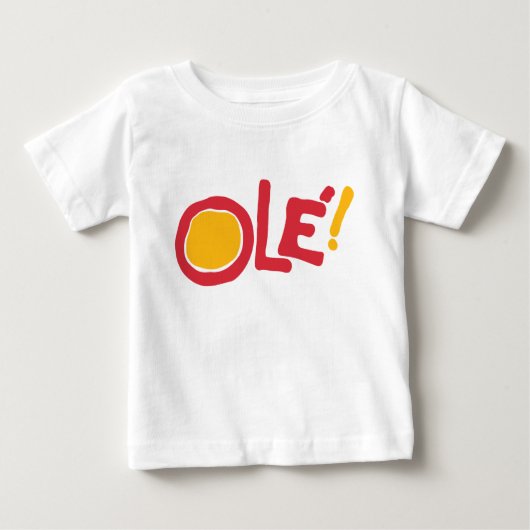 Ole! Baby T-shirt (Vorderseite)