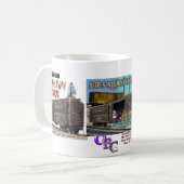 OLE BIER-KAFFEE-TASSE DES WAGGON-3 KAFFEETASSE (Vorderseite Links)