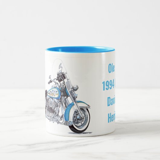 Ole Blue Coffee Tasse (Mittel)