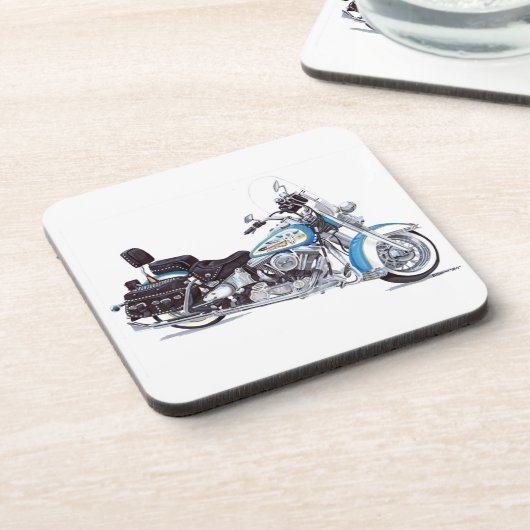 Ole Blue Drink Untersetzer (Linke Seite)