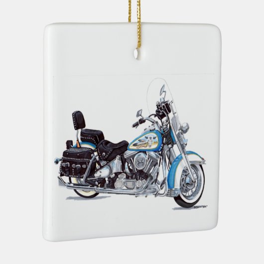 Ole Blue Keramikornament (Rechts)