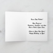 "Ole Bull" Geburtstagskarte Karte (Innenseite)