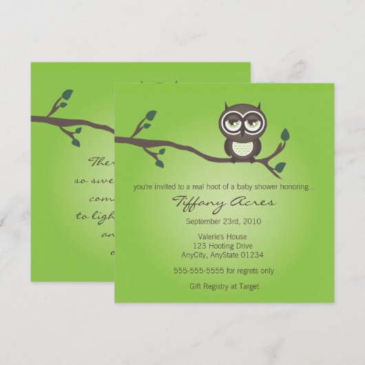 Öle-Einladung Einladung (Vorne/Hinten)