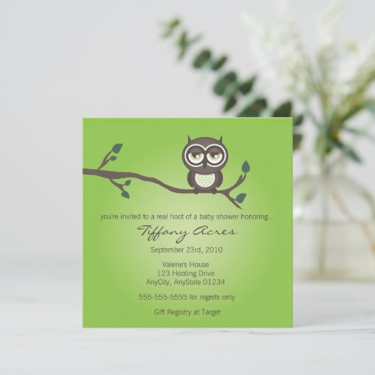 Öle-Einladung Einladung (Stehend Vorderseite)