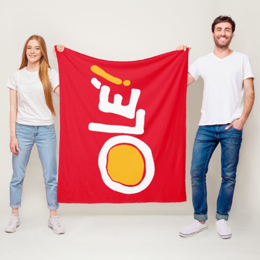 Ole! Fleecedecke (Beispiel)