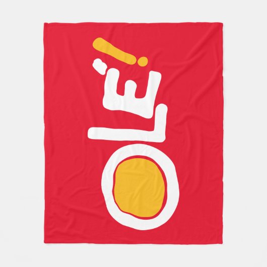 Ole! Fleecedecke (Vorderseite)