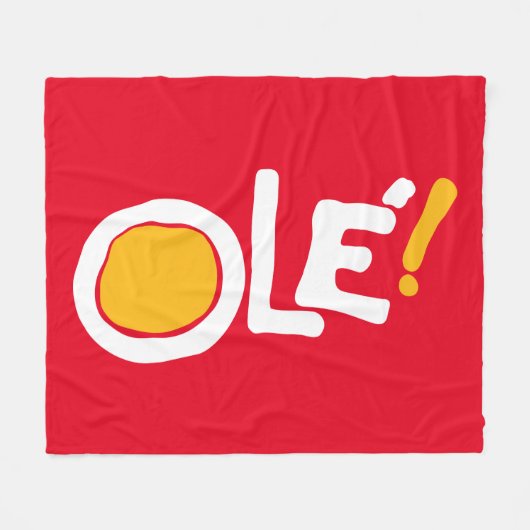 Ole! Fleecedecke (Vorderseite (Horizontal))