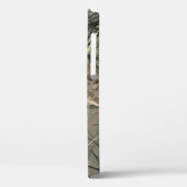 Öle im Retrostil zeichnend. Abbildung. Texturpai Case-Mate iPhone Hülle (Rückseite / Links)