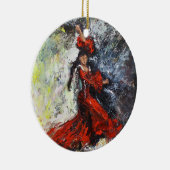 "Ole" Keramik Ornament (Rechts)