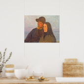 Ole Markstrøm und seine Ehefrau Poster (Küche)