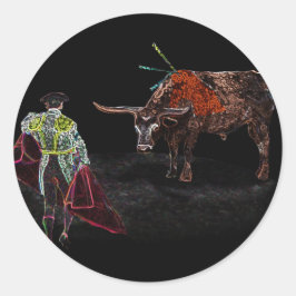 Ole Matador Runder Aufkleber