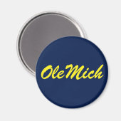 Ole Mich Magnet (Vorderseite/Rückseite)