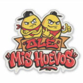 Ole mis huevos 2 aufkleber (Vorderseite)