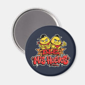Ole mis huevos 2 magnet (Vorderseite/Rückseite)