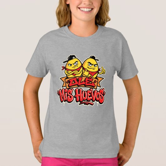 Ole mis huevos 2 T-Shirt (Vorderseite)