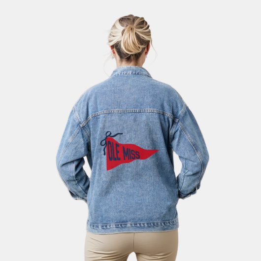 OLE MISS DENIM-JACKE JEANSJACKE (Modell)