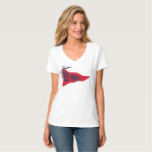 OLE MISS DENIM T-SHIRT (Vorderseite Vollansicht)