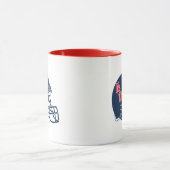Ole Miss Football Helmet | Dunkelblau Tasse (Zentrum)