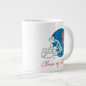 Ole Miss Football Helmet | Light Blue Jumbo-Tasse (Vorderseite Rechts)