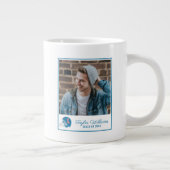 Ole Miss Football Helmet | Light Blue Jumbo-Tasse (Rechts)