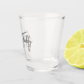 Ole Miss Hotty Toddy Shot GLass Schnapsglas (Rechts)