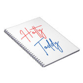 Ole Miss Notebook, Hotty Toddy Spiral Editor Notizblock (Rechte Seite)