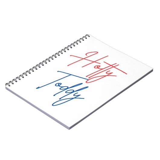 Ole Miss Notebook, Hotty Toddy Spiral Editor Notizblock (Linke Seite)