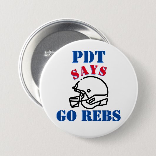 Ole Miss Phi Delta Game Day Button (Vorne & Hinten)