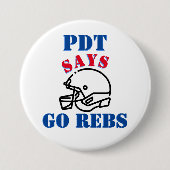 Ole Miss Phi Delta Game Day Button (Vorderseite)