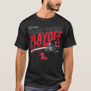 Ole Miss Rebels College Football Playoff Streifen T-Shirt